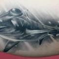 tatuaggio Braccio Realistici Pesce di Da Silva Tattoo