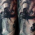 Arm Fantasy Star Wars tattoo by Tattooed Theory
