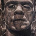 Fantasie Waden Frankenstein tattoo von Tattooed Theory