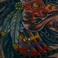 New School Waden Pferd tattoo von Lone Star Tattoo