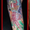 Fantasy Sleeve tattoo by Lone Star Tattoo
