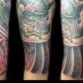 Schulter Japanische Drachen tattoo von 88Ink-Blood Tattoo Studio