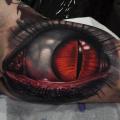 Arm Fantasy Eye tattoo by Rock Tattoo
