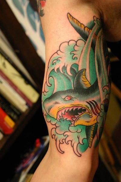 Arm Shark Tattoo by Kings Avenue