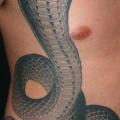 tatuaje Serpiente Pecho Lado por Kings Avenue