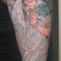 Religious Sleeve tattoo by Kings Avenue