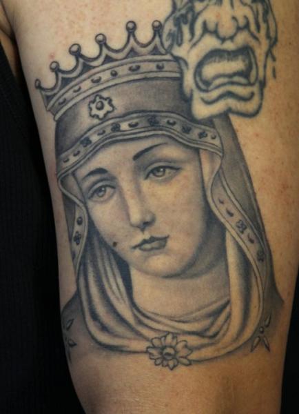 Tatuaje Religioso por Secret Sidewalk