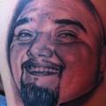 Shoulder Portrait Realistic tattoo by Secret Sidewalk