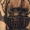 tatuaggio Braccio Lampada Candela di Antony Tattoo