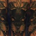 Arm Dolch Panther tattoo von Antony Tattoo