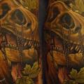 Arm Skull Rope tattoo by Antony Tattoo