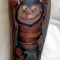 Arm Fantasie Monster tattoo von Marked For Life