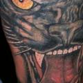 Arm Realistische Panther tattoo von Dr Mortiis Tattoo Clinic