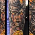 Arm Flower Women Blood tattoo by Underworld Tattoo Supplies