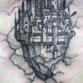 Belly Castle tattoo by Jan Mràz