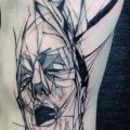 Side Abstract tattoo by Jan Mràz