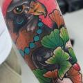 tatouage Bras Aigle par Piranha Tattoo Studio