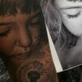 Arm Portrait Realistic Children tattoo by Fredy Tattoo
