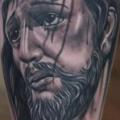 Arm Jesus Religiös tattoo von Pete the Thief
