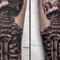 Arm Skeleton tattoo by Pete the Thief