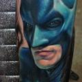 tatuaje Brazo Fantasy Batman por The Art of London