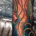 tatuaggio Braccio Mare Medusa di The Art of London