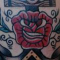 Arm Old School Anchor tattoo by Rock n Ink Tattoo