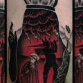 Teufel Krone tattoo von Rock n Ink Tattoo