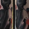 tatuaje Pierna Abstracto por Rock n Ink Tattoo