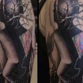 Shoulder Abstract tattoo by Rock n Ink Tattoo