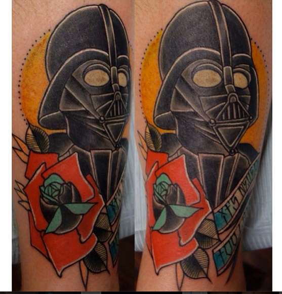 Star Wars Abstrakt Tattoo von Last Angels Tattoo