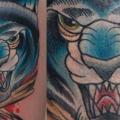 tatuaje Tigre sombrero por Last Angels Tattoo