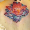 Blumen Rücken Mandala tattoo von Atrixtattoo