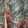 Shoulder Eagle tattoo by Atrixtattoo