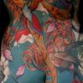 Japanische Rücken Po Geisha tattoo von Dagger & Lark Tattoo