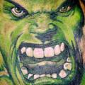 Fantasy Hand Hulk tattoo by Dagger & Lark Tattoo