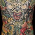 Brust Drachen Bauch tattoo von Devils Ink Tattoo