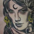 Side Gypsy tattoo by Devils Ink Tattoo