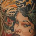 Seite Tiger tattoo von Devils Ink Tattoo