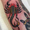Arm Skorpion Blut tattoo von Chapel Tattoo