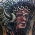 Old School Rücken Indisch tattoo von Chapel Tattoo
