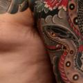 Shoulder Arm Snake tattoo by RG74 tattoo