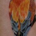 Arm Realistic Bird tattoo by Nikita Zarubin