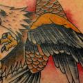 Old School Eagle tattoo by Amigo Ink
