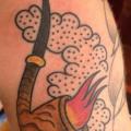 Old School Pipe tattoo by Amigo Ink