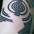 Arm Geometric tattoo by Thomas Sinnamond