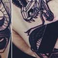 tatuaggio Braccio Serpente di Thomas Sinnamond