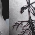 tatuaż Kwiat Pośladki przez Thomas Sinnamond