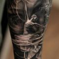 Arm Dancer tattoo by Matthew James