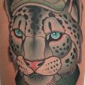 Arm Tiger Hat tattoo by Pat Whiting